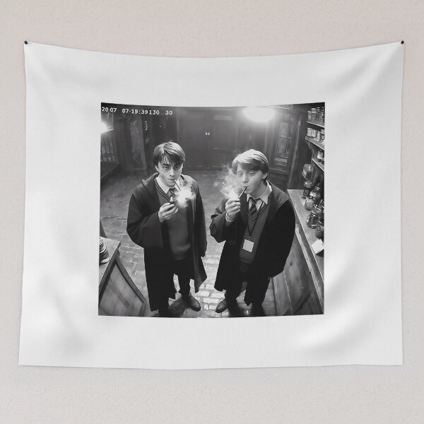 Item preview, Harry And Ron Smoking Camera designed and sold by MichaelLeavitt8.