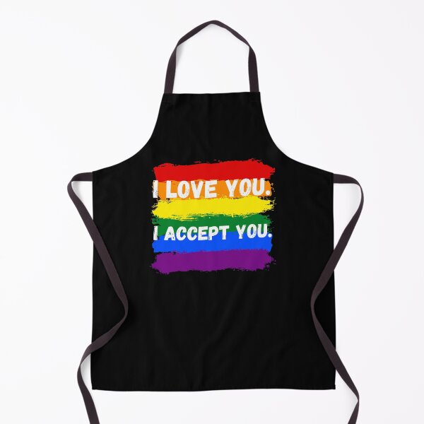 Item preview, I love you I accept you LGBTQ Gay Pride Pride month parade designed and sold by snowry.