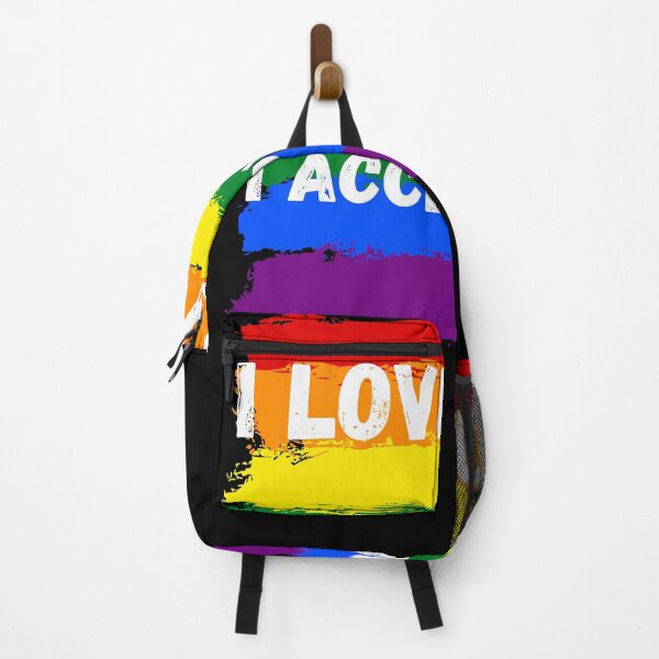Item preview, I love you I accept you LGBTQ Gay Pride Pride month parade designed and sold by snowry.