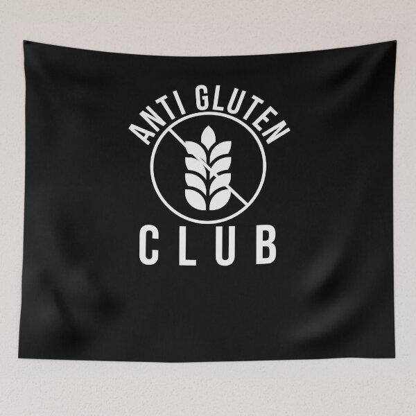 Item preview, Anti Gluten Club funny celiac disease support Coeliac designed and sold by snowry.