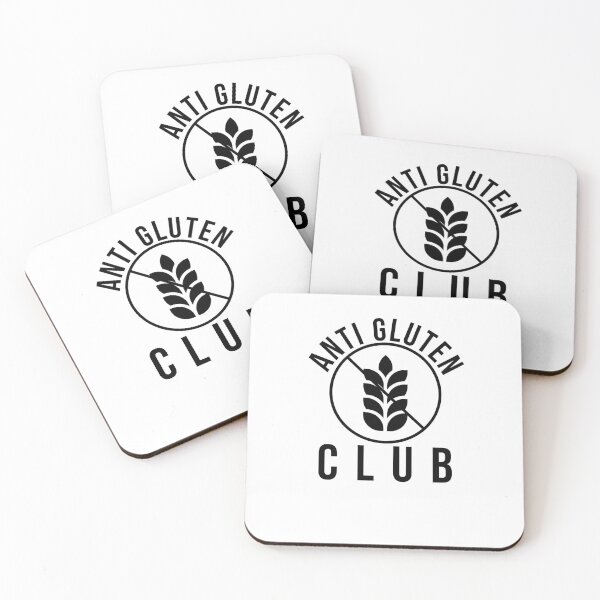 Item preview, Anti Gluten Club celiac disease support humor Coeliac humor designed and sold by snowry.