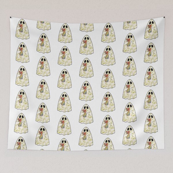 Item preview, Ghost August With Cool Summer Drink With white Background  designed and sold by missmann.