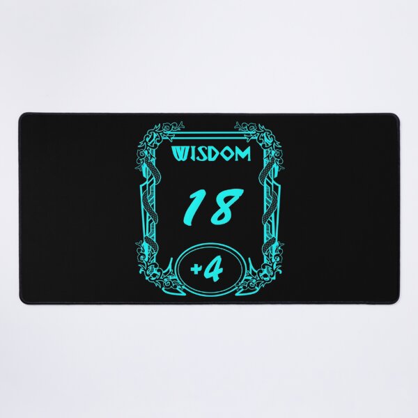 Item preview, Wisdom Stat designed and sold by blazekwitheez.
