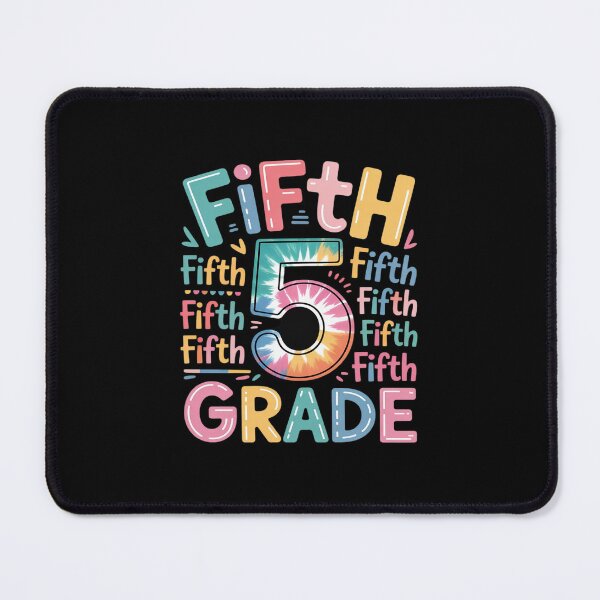Item preview, 5th Grade Typography Team Tie Dye Back to School Teacher Kid designed and sold by Idarmotar.