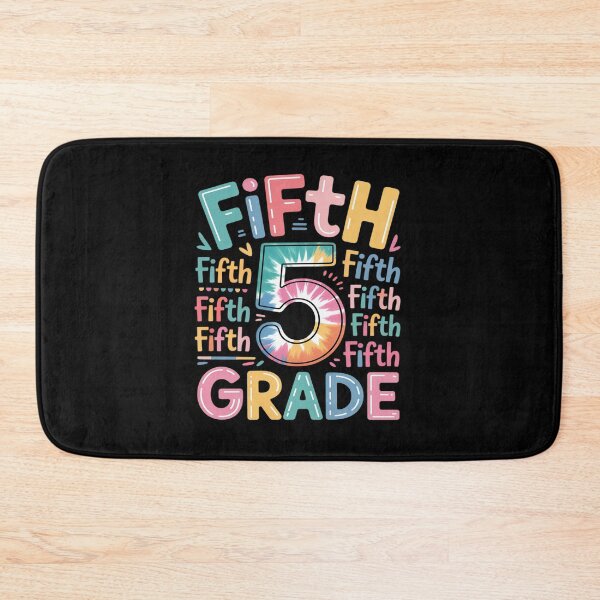 Item preview, 5th Grade Typography Team Tie Dye Back to School Teacher Kid designed and sold by Idarmotar.
