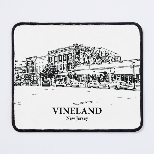 Item preview, Vineland - New Jersey designed and sold by Lakeric Cityscapes.
