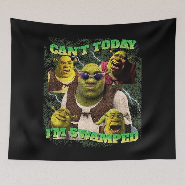 Item preview,  Can'T Today I'M Swamped Shrek designed and sold by CanaanRice8.