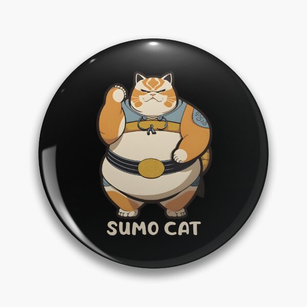 Item preview, Sumo Cat Kitty Wrestler designed and sold by neyvrvdpez49.