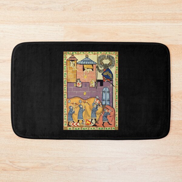 Item preview, Dropping Rocks, 14th Century Codex Manesse designed and sold by Cat Lady Designs.