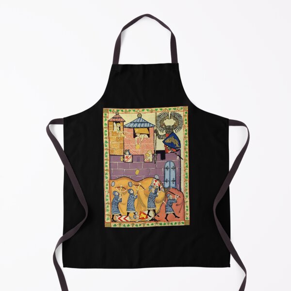 Item preview, Dropping Rocks, 14th Century Codex Manesse designed and sold by Cat Lady Designs.