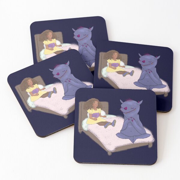 Item preview, Befriending the Monster under the Bed! designed and sold by AnnabethQuinn.