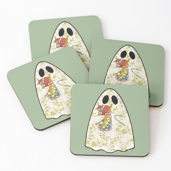 Item preview, Ghost August With Cool Summer Drink designed and sold by missmann.