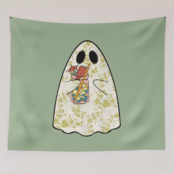 Item preview, Ghost August With Cool Summer Drink designed and sold by missmann.