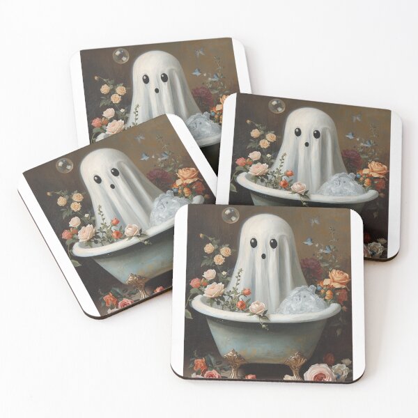 Item preview, Cute Ghost in Tub designed and sold by Steven  LaRussa.
