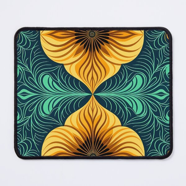 Item preview, Colorful, Flowers & Leaves, Abstract Artistic Stylize, Symmetrical Repeated Texture Pattern (image size 8320x12480) designed and sold by Digital-Davinci.