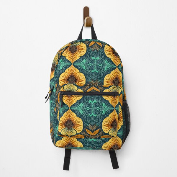 Item preview, Colorful, Flowers & Leaves, Abstract Artistic Stylize, Symmetrical Repeated Texture Pattern (image size 8320x12480) designed and sold by Digital-Davinci.