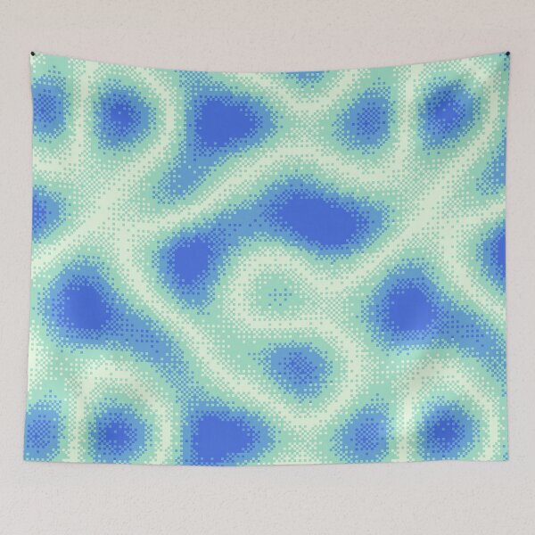 Item preview, Pixel Plasma: Sea Foam designed and sold by MitigatedPixel.