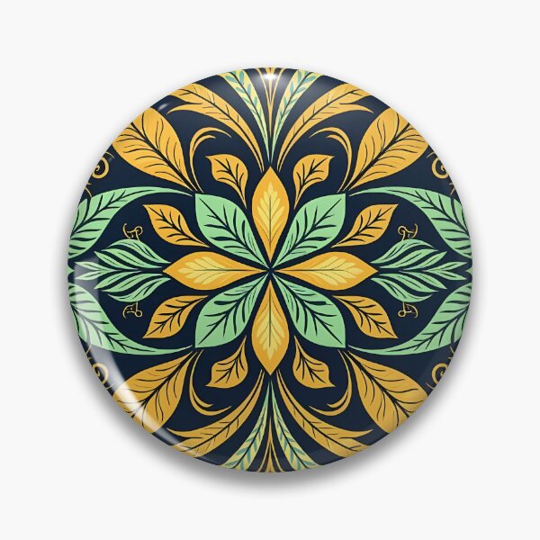 Item preview, Colorful, Flowers & Leaves, Abstract Artistic Stylize, Symmetrical Repeated Texture Pattern (image size 8320x12480) designed and sold by Digital-Davinci.