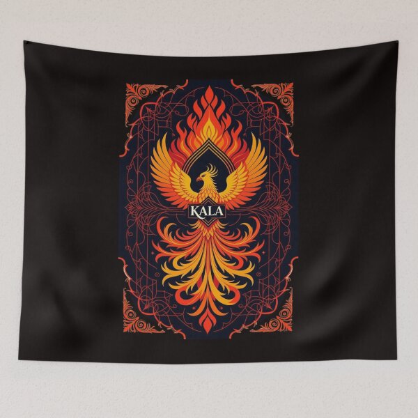 Item preview, KALA Phoenix – Tribal Mythical Fire Bird Design designed and sold by reeccou.