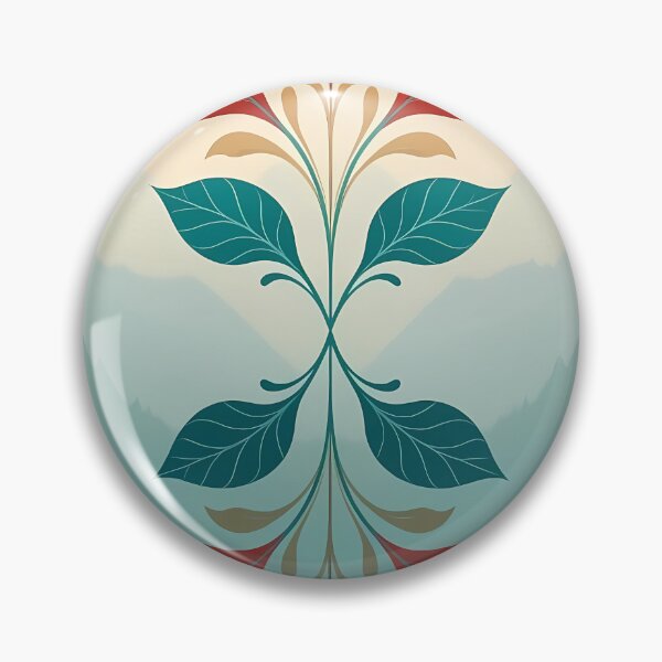 Item preview, Colorful, Flowers & Leaves, Abstract Artistic Stylize, Symmetrical Repeated Texture Pattern (image size 8320x12480) designed and sold by Digital-Davinci.