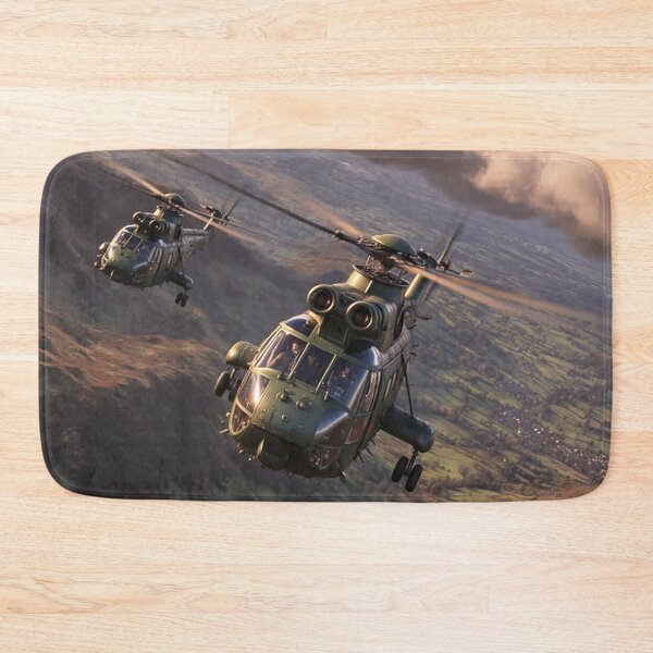 Item preview, Helicopters Above the Uplands designed and sold by Skyframe Aviation.