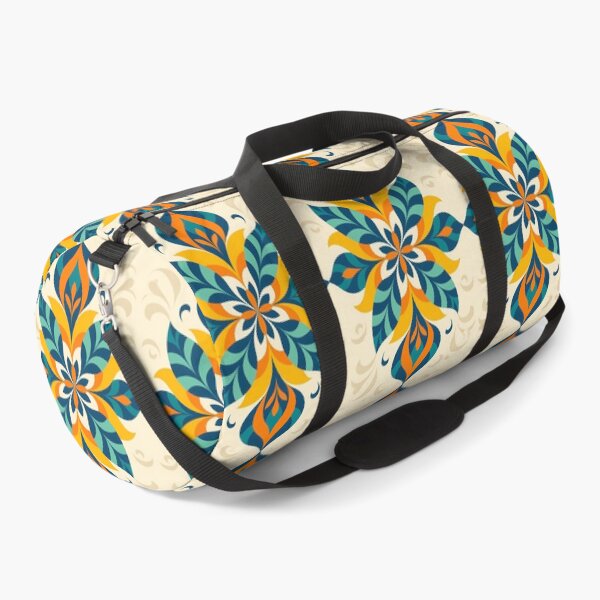 Item preview, Colorful, Flowers & Leaves, Abstract Artistic Stylize, Symmetrical Repeated Texture Pattern (image size 8320x12480) designed and sold by Digital-Davinci.