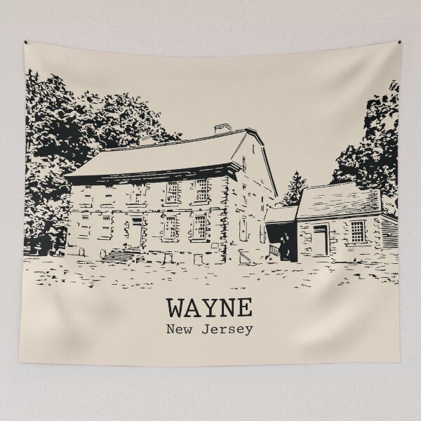 Item preview, Wayne - New Jersey designed and sold by Lakeric Cityscapes.