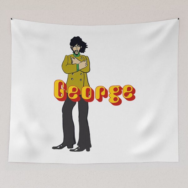 Item preview, George Harrison Yellow Submarine Character Cartoon Cult Movie designed and sold by Veggieomaguera.