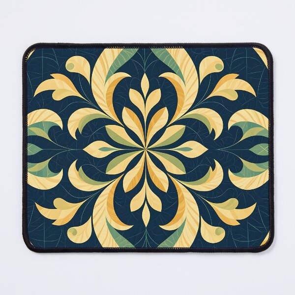 Item preview, Colorful, Flowers & Leaves, Abstract Artistic Stylize, Symmetrical Repeated Texture Pattern (image size 8320x12480) designed and sold by Digital-Davinci.