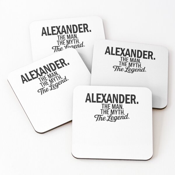 Item preview, Alexander Name Alexander The Man The Myth The legend designed and sold by Watsonarts.