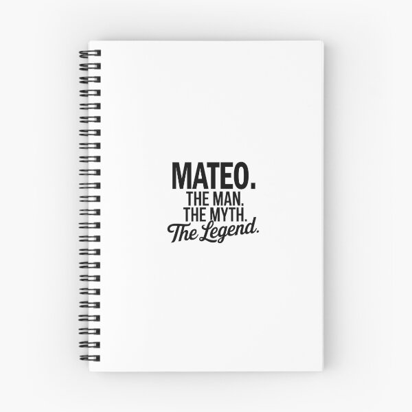 Item preview, Mateo Name Mateo The Man The Myth The legend designed and sold by Watsonarts.