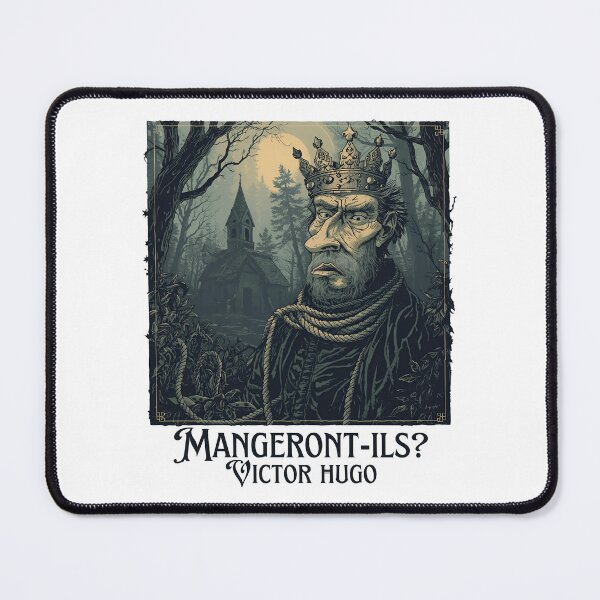 Item preview, Citation du "Mangeront-ils?" Victor Hugo designed and sold by Filologica.