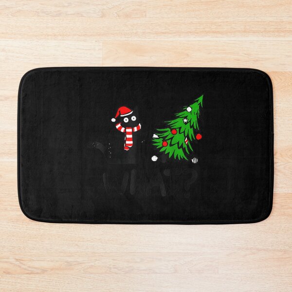Item preview, Black Cat Pushing Tree Over Cat W designed and sold by neyvrvdpez49.