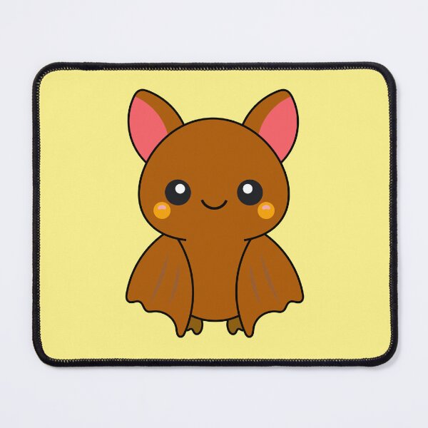 Item preview, Cute and Adorable Kawaii Halloween Smiling BAT designed and sold by DibujandoPorfa.