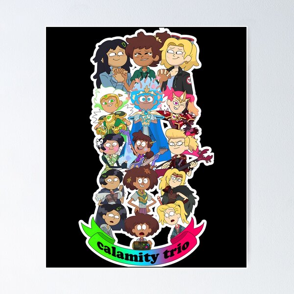 Item preview, Amphibia Calamity Trio Evolution designed and sold by megandebbiesc.