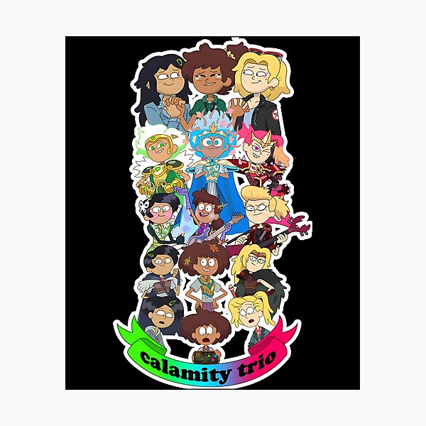 Item preview, Amphibia Calamity Trio Evolution designed and sold by megandebbiesc.