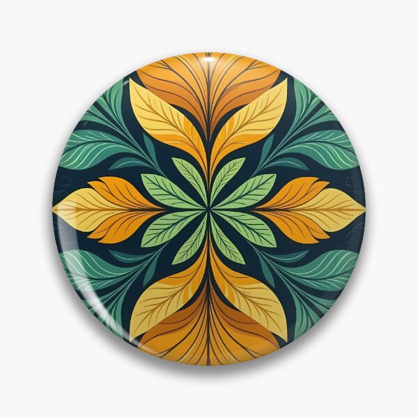 Item preview, Colorful, Flowers & Leaves, Abstract Artistic Stylize, Symmetrical Repeated Texture Pattern (image size 8320x12480) designed and sold by Digital-Davinci.