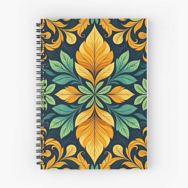 Item preview, Colorful, Flowers & Leaves, Abstract Artistic Stylize, Symmetrical Repeated Texture Pattern (image size 8320x12480) designed and sold by Digital-Davinci.