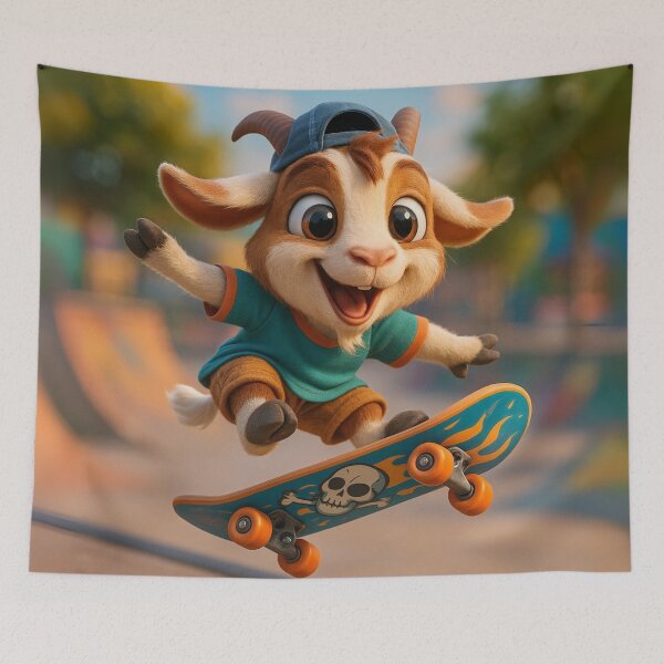 Item preview, Skater Boer Goat designed and sold by Sillytoe.