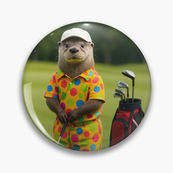 Item preview, Golfing Otter designed and sold by Tridentulus.
