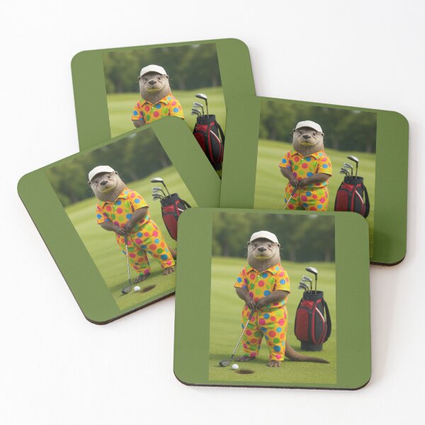 Item preview, Golfing Otter designed and sold by Tridentulus.