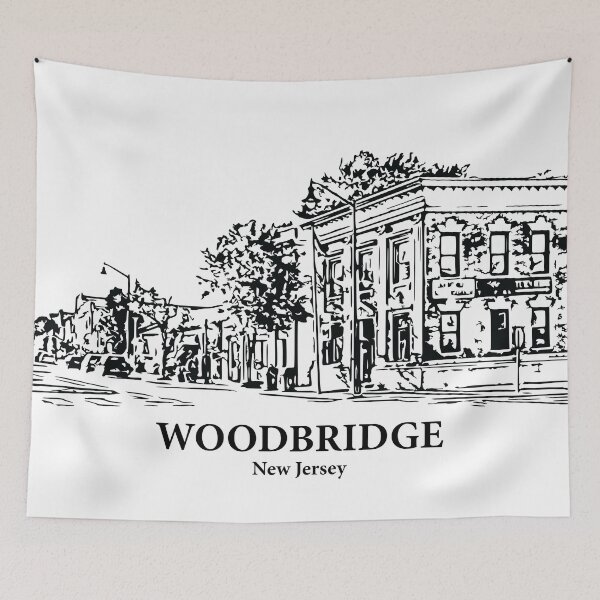Item preview, Woodbridge - New Jersey designed and sold by Lakeric Cityscapes.