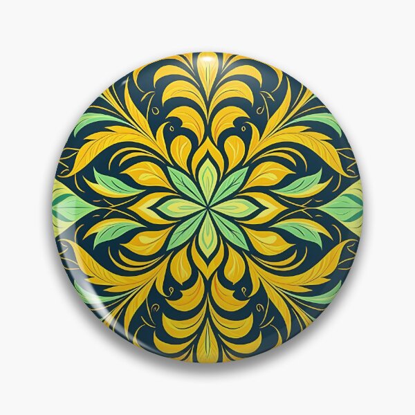 Item preview, Colorful, Flowers & Leaves, Abstract Artistic Stylize, Symmetrical Repeated Texture Pattern (image size 8320x12480) designed and sold by Digital-Davinci.