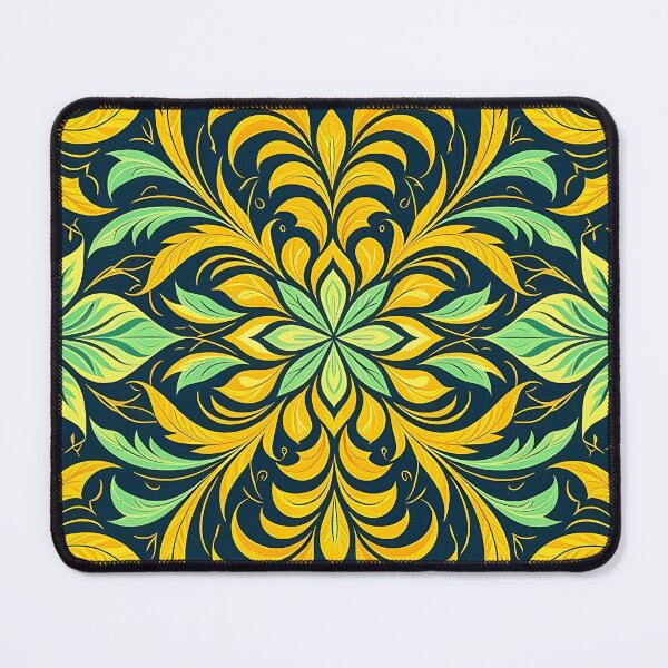 Item preview, Colorful, Flowers & Leaves, Abstract Artistic Stylize, Symmetrical Repeated Texture Pattern (image size 8320x12480) designed and sold by Digital-Davinci.