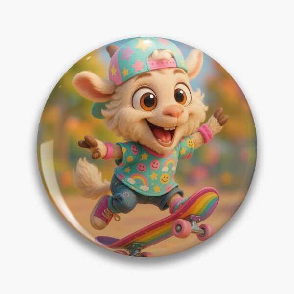 Item preview, Skater Cashmere Goat designed and sold by Sillytoe.