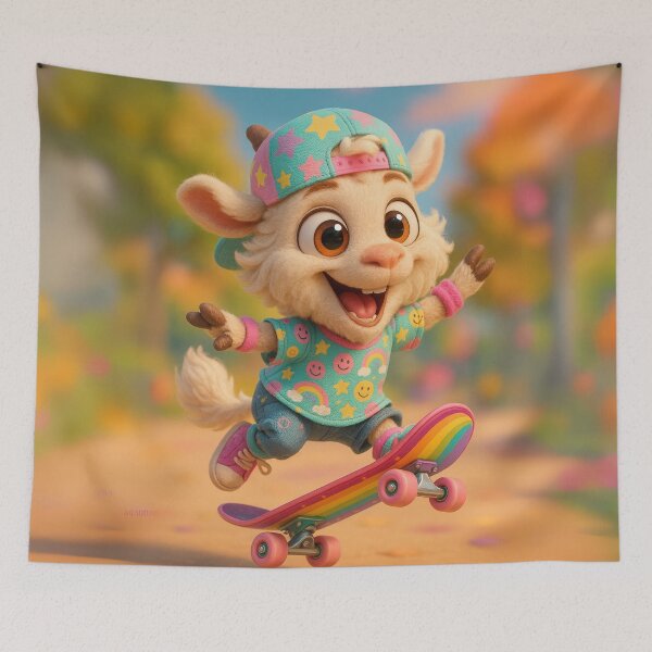 Item preview, Skater Cashmere Goat designed and sold by Sillytoe.