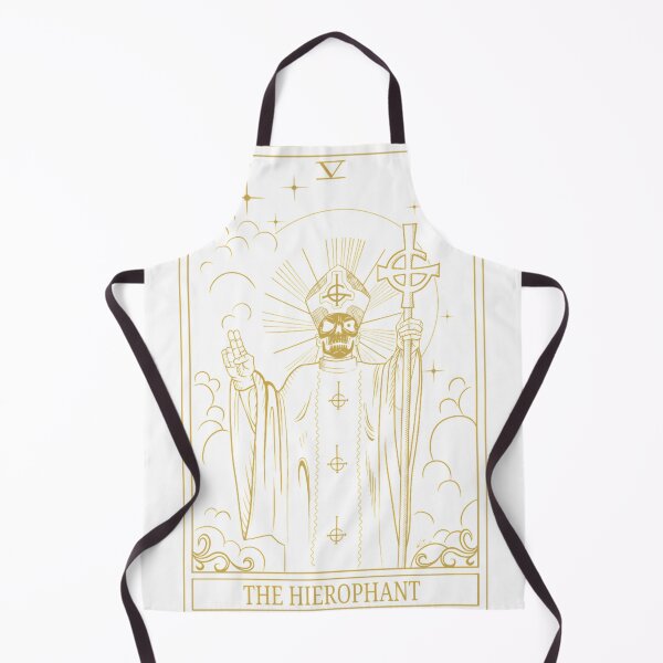 Item preview, The Hierophant Ghost Tarot Card designed and sold by Charlotteertz.