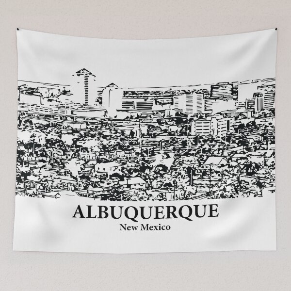 Item preview, Albuquerque - Nuevo México designed and sold by Lakeric Cityscapes.