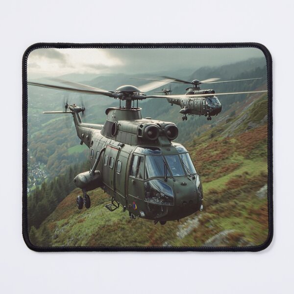 Item preview, Twinned Over Terrain designed and sold by Skyframe Aviation.