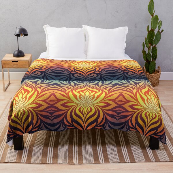 Item preview, Colorful, Flowers & Leaves, Abstract Artistic Stylize, Symmetrical Repeated Texture Pattern (image size 8320x12480) designed and sold by Digital-Davinci.